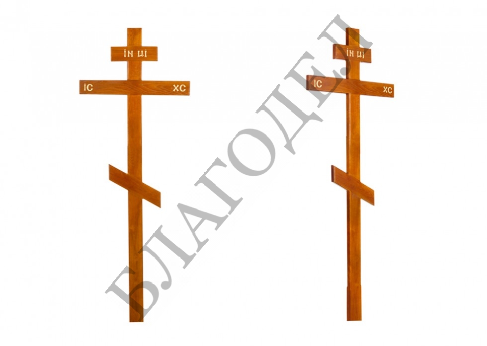 Крест дубовый прямой