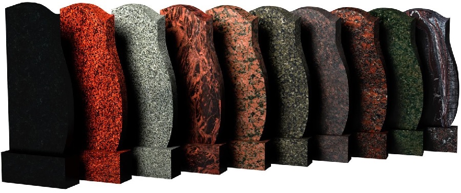 цвета гранитных памятников